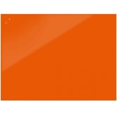 Доска стеклянная, магнитно-маркерная, ASKELL Lux, оранжевая, 90x120 см., (S090120-034)