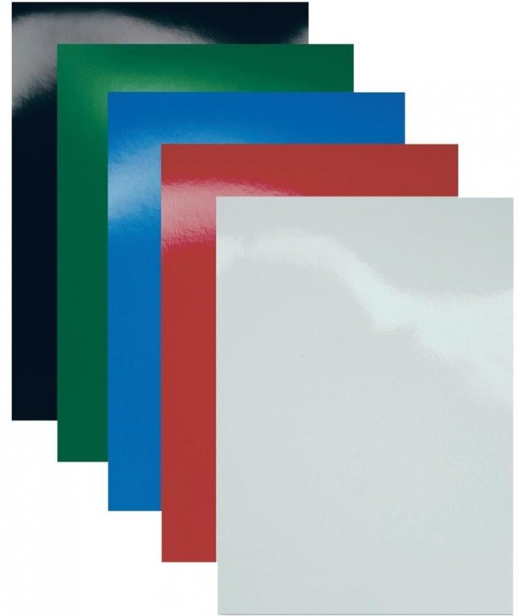 Обложки картон А4 ''глянец'' белые  250 г/кв.м 100 шт.