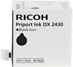 Краска для ризографов Ricoh DX 2330/2430 (817222) черная