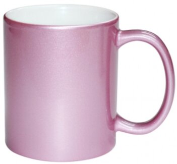 Кружка для термопереноса (сублимации) B17FZ, розовая