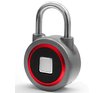 Электронный замок GLS с отпечатком пальца и Bluetooth (красный)