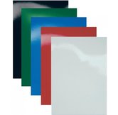 Обложки картон А4 ''глянец'' синие 250 г/кв.м 100 шт.