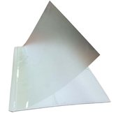 Твердые обложки для МеталБинд с плёнкой индивидуальные альбомные O.POUCH COVER А4, 217х300 мм без окна, белые
