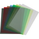 Обложки прозрачные пластиковые А4 0.18 мм коричневые 100 шт.