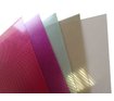 Обложки прозрачные пластиковые рифленые А4 0.3 мм красные 50 шт.
