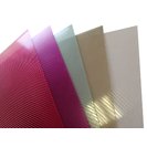 Обложки прозрачные пластиковые рифленые А4 0.3 мм розовые 50 шт.