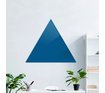 Доска стеклянная магнитно-маркерная треугольная Askell Triangle синяя, 90 см.