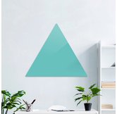 Доска стеклянная магнитно-маркерная треугольная Askell Triangle мятная, 120 см.