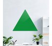 Доска стеклянная магнитно-маркерная треугольная Askell Triangle зеленая, 60 см.