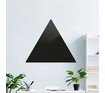 Доска стеклянная магнитно-маркерная треугольная Askell Triangle черная, 90 см.