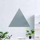 Доска стеклянная магнитно-маркерная треугольная Askell Triangle агатовая серая, 90 см.