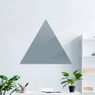 Доска стеклянная магнитно-маркерная треугольная Askell Triangle агатовая серая, 60 см.