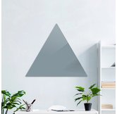 Доска стеклянная магнитно-маркерная треугольная Askell Triangle агатовая серая, 60 см.