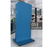 Доска мобильная стеклянная магнитно-маркерная ASKELL Mobile Sim голубая, 100х170 см