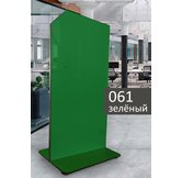 Доска мобильная стеклянная магнитно-маркерная ASKELL Mobile Sim зеленая, 100х170 см