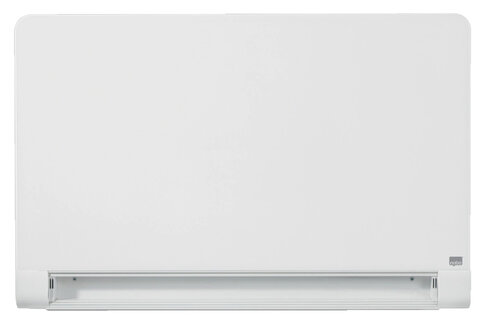 Широкоформатная стеклянная доска Nobo, белая, 57