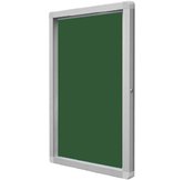 Доска витрина текстильная водонепронициемая зеленая модель 1, 75x70 см (6xA4) GT16A4W