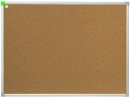 Доска пробковая Ecoline TCA128/С 120х80 см, алюминевая рама, Польша