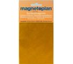 Магниты символьные, d=20мм, круглые, 20шт, оранжевые, д/планингов 1253244