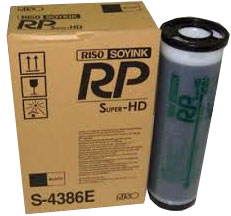 Краска для ризографов Riso Kagaku RP-HD (S-4386E), черная