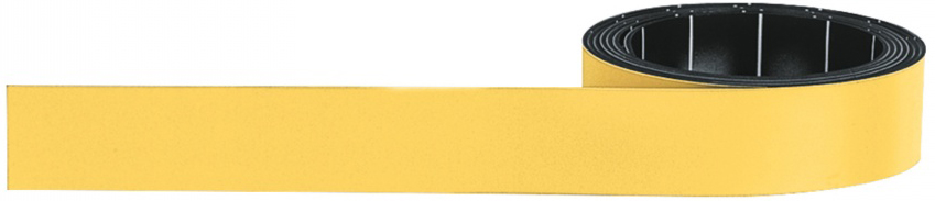 Магнитная лента, 1мх15мм, желтая, в блистере, д/планингов