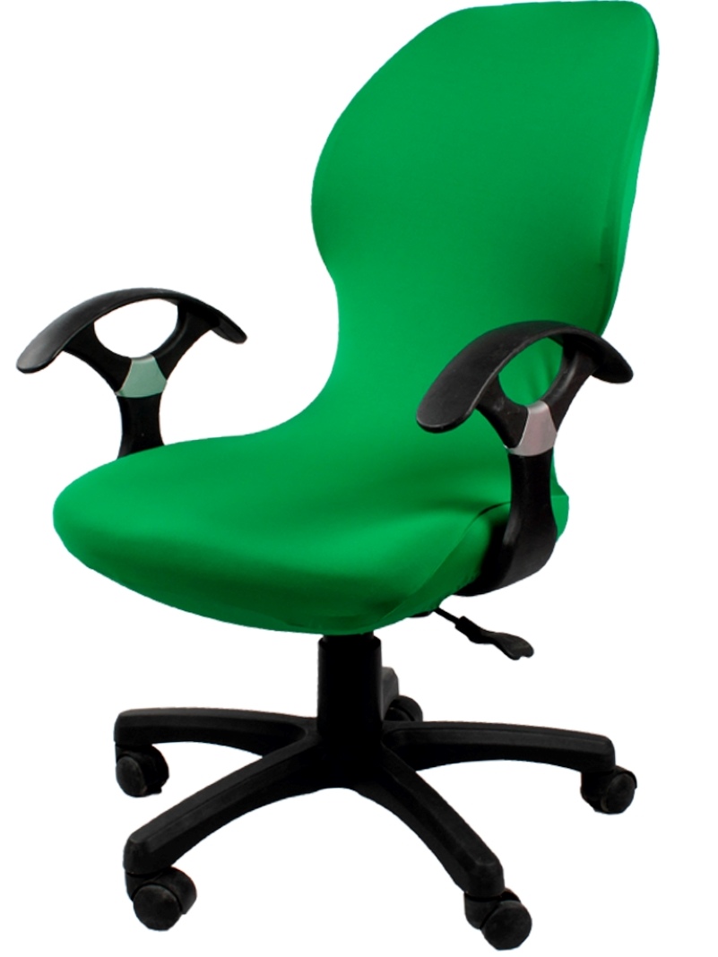 Чехол на компьютерное кресло и стул ГЕЛЕОС 709, темно-зеленый - купить винтернет маг��зине Vollie
