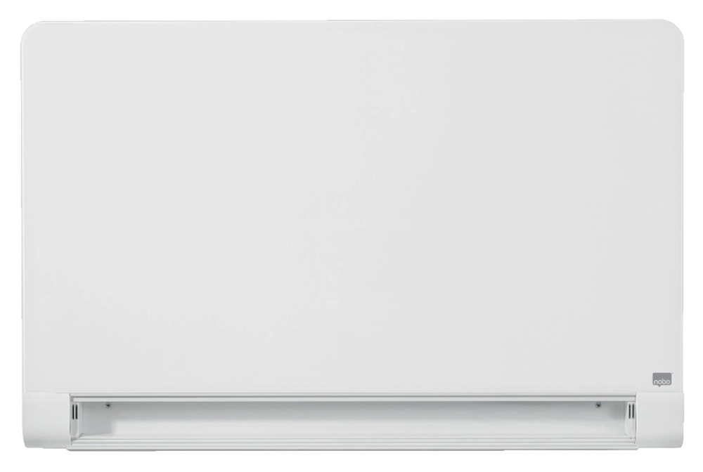 Широкоформатная стеклянная доска Nobo, белая, 57