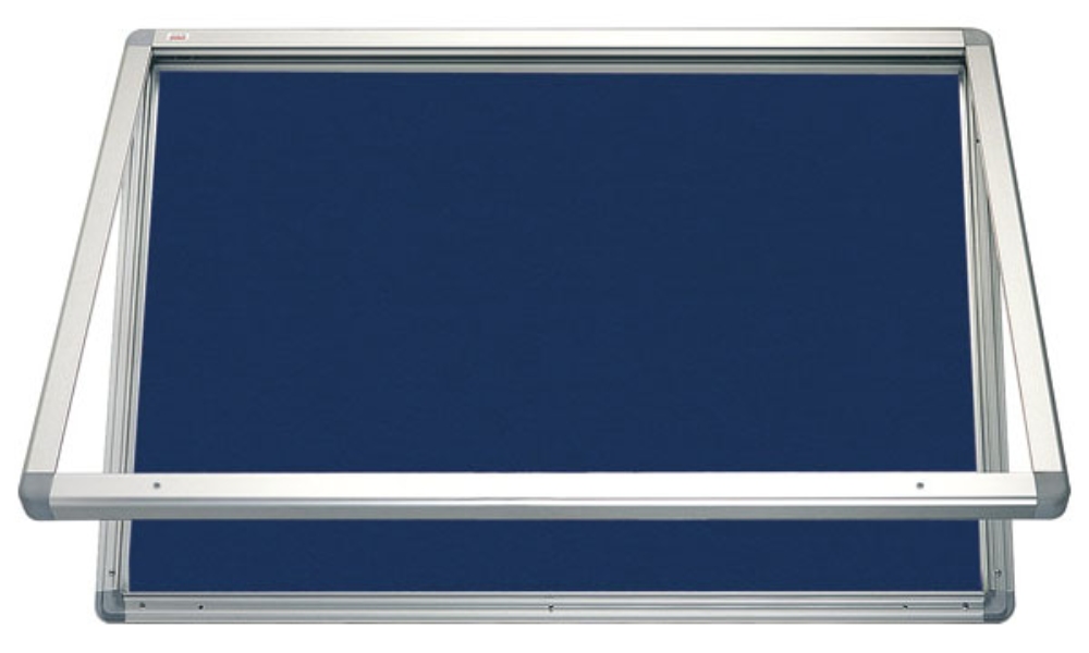 Доска витрина текстильная синяя модель 1, 120x90 мм GT1129
